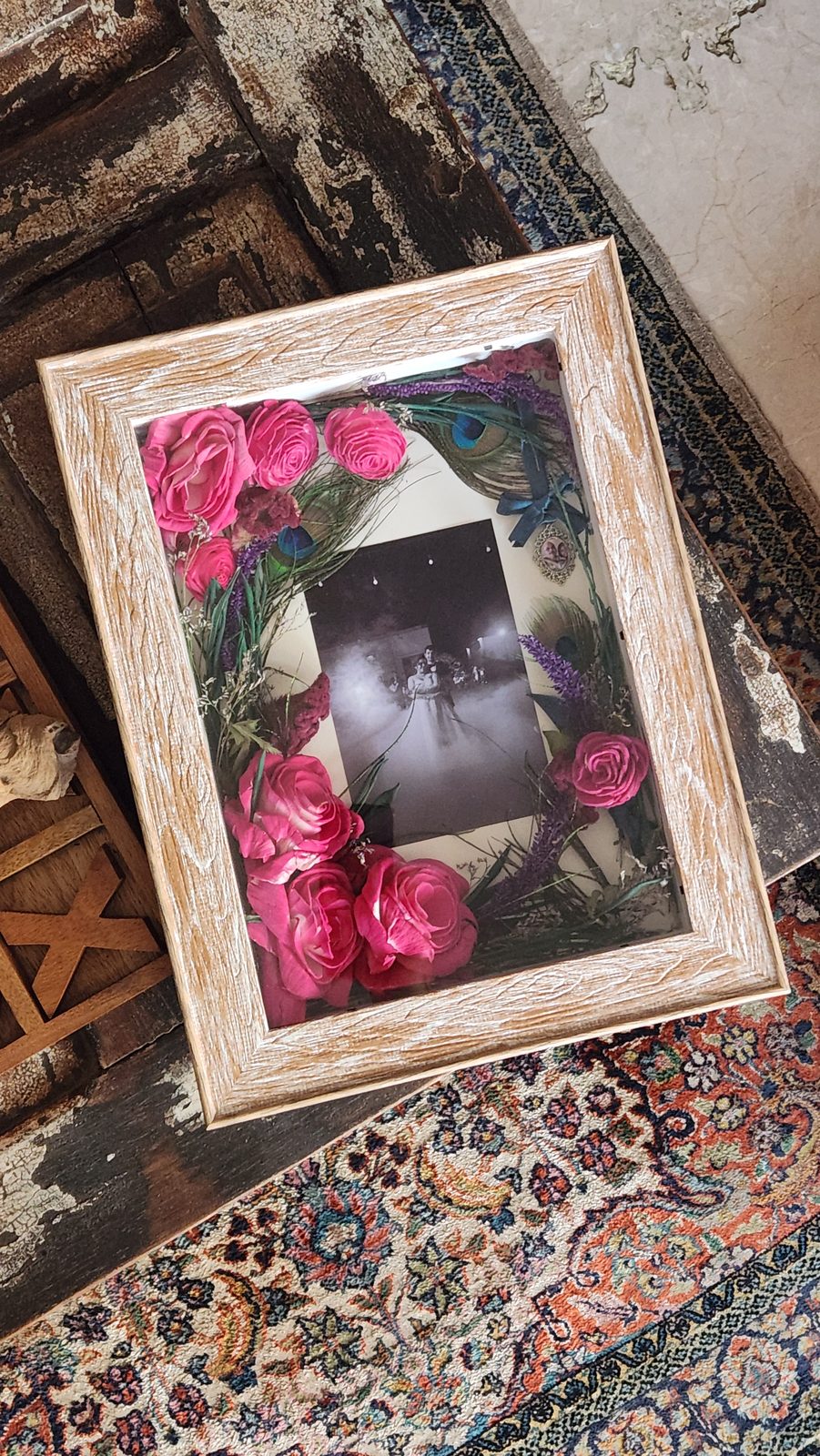 Dried preserved arrangement