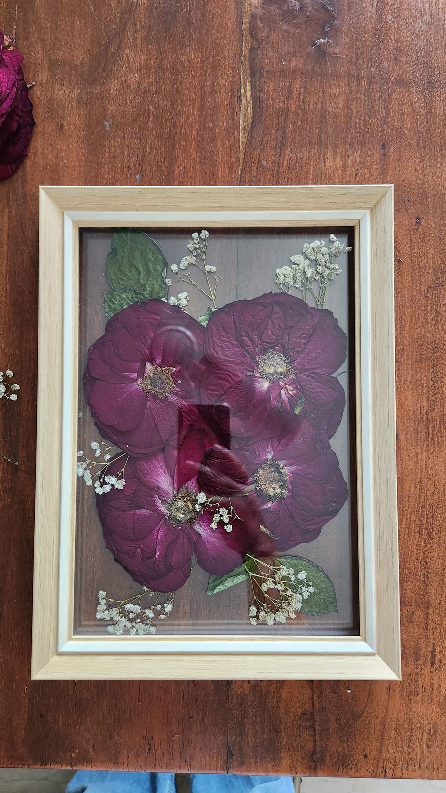 Resin keepsake block