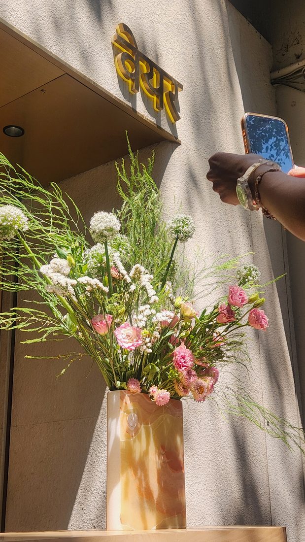 Floral styling work
