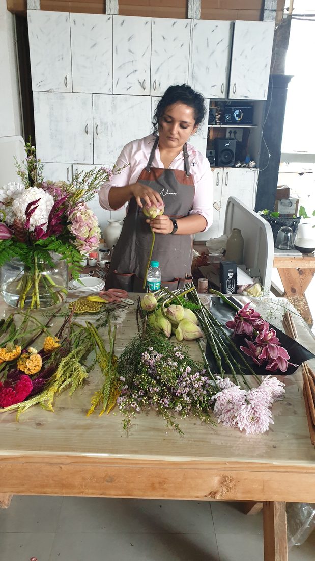 Floral styling work